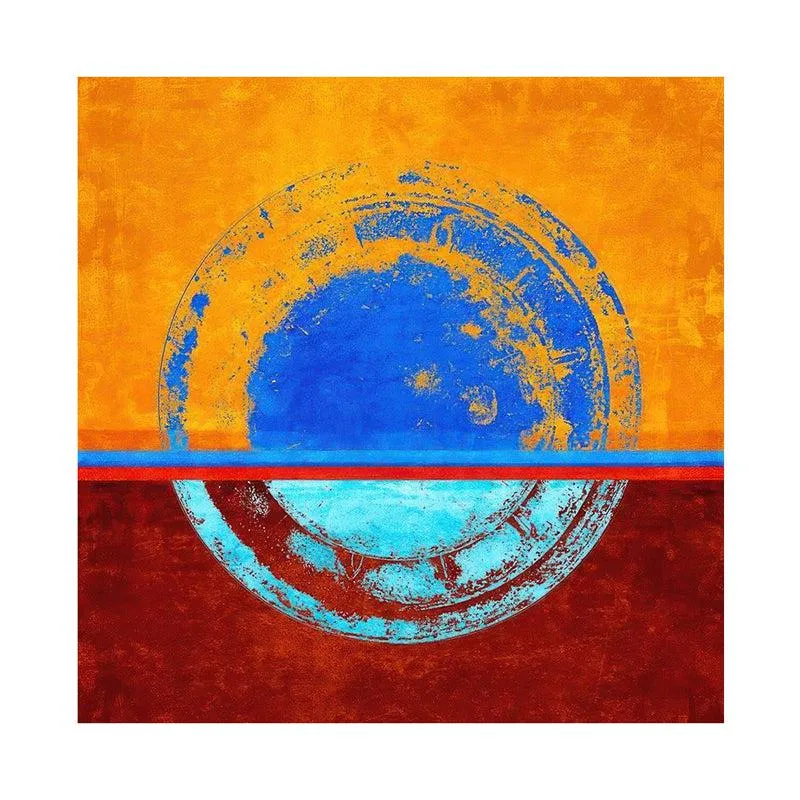 Cosmos Hues Wall Painting media 4