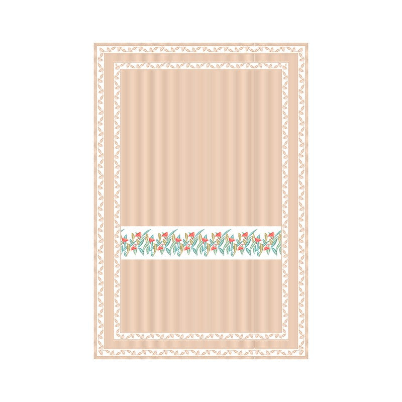 SignatureRest Cotton Bedsheet (Beige) - 180 TC media 5