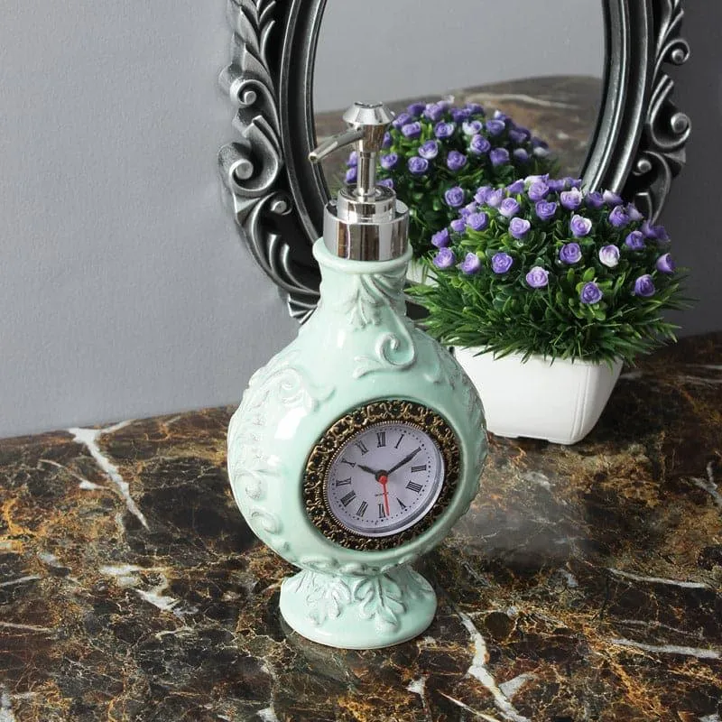 Antique Timer Soap Dispenser - Green media 3