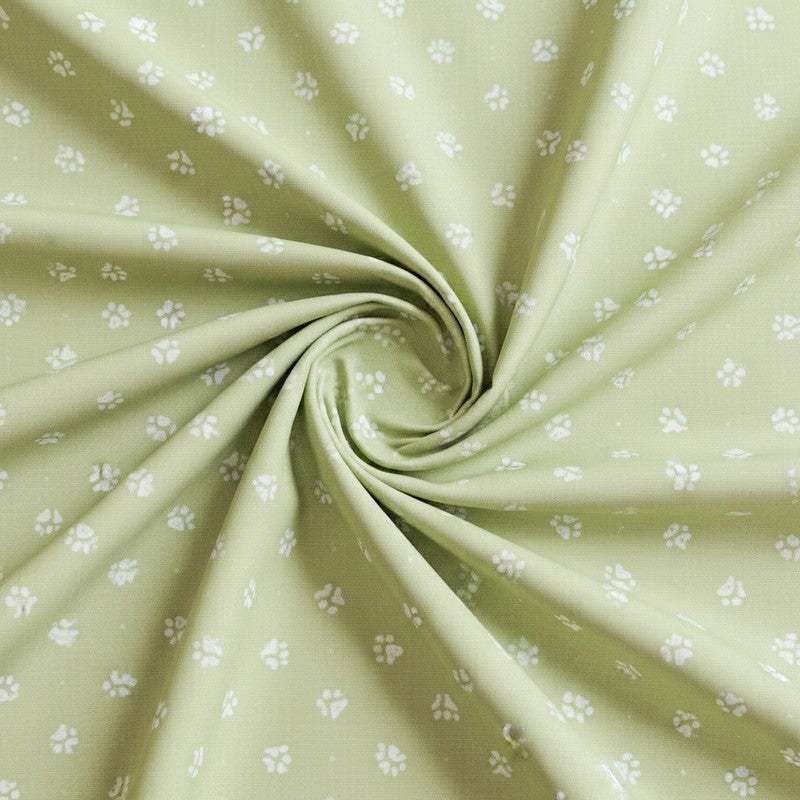 Gazal Floral Cotton Bedsheet (Green) - 170 TC media 5
