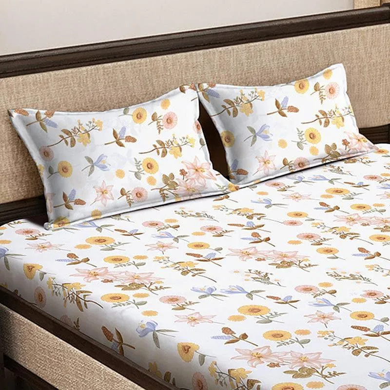 Cosmic Latte Bedsheet - 150 GSM media 3