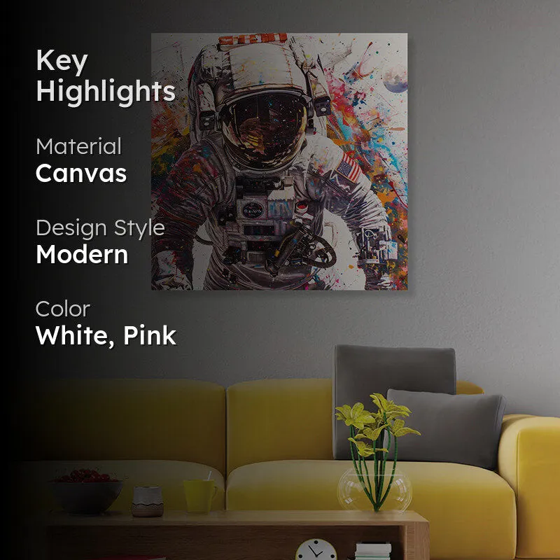 Splash Of Space Canvas Wall Art media 2