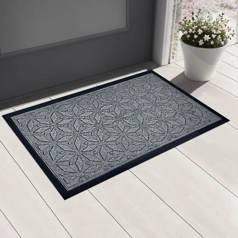 Coire Star Coir Door Mats - Grey media 4
