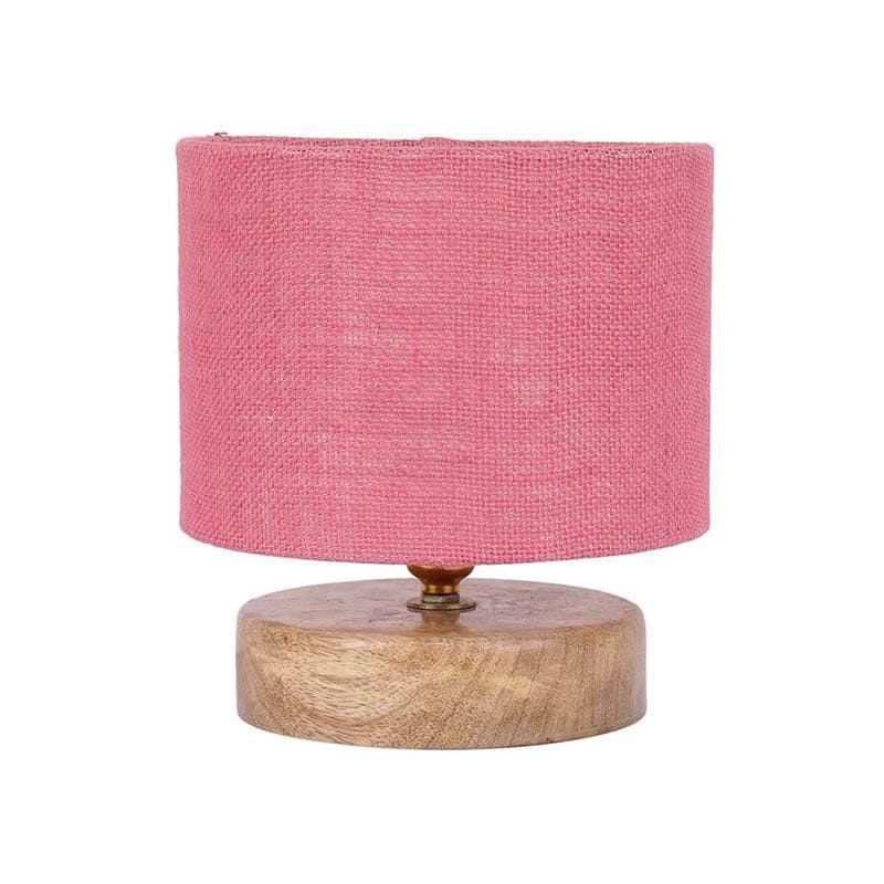 Dum Dum Fabric Table Lamp - Pink,Brown media 4