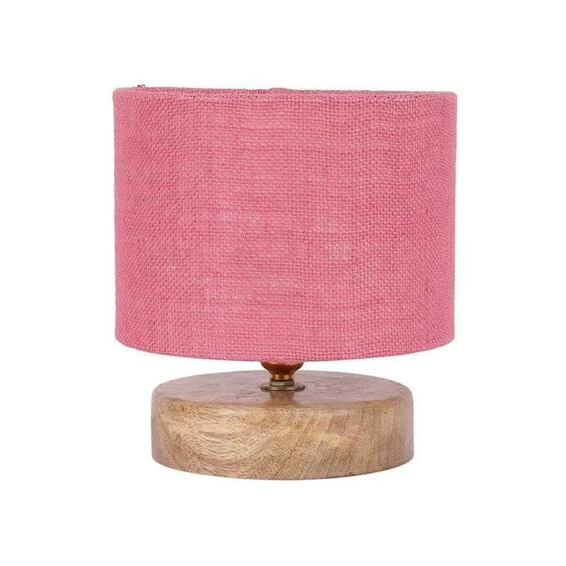 Dum Dum Fabric Table Lamp - Pink,Brown media 4
