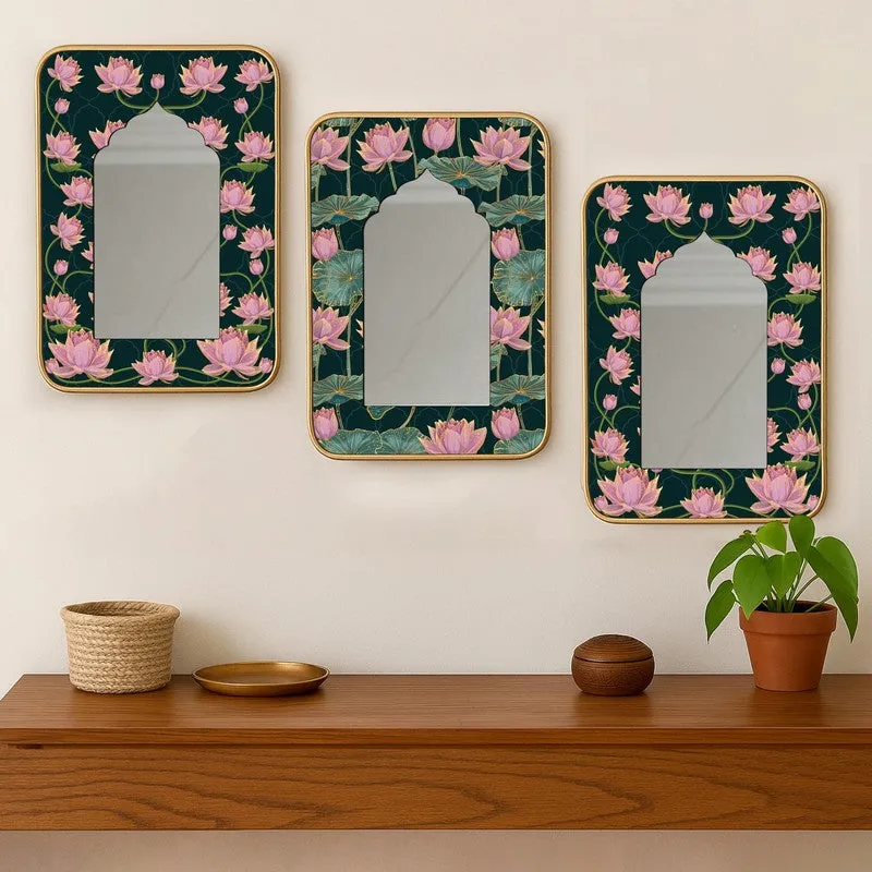 Royal Zeenat Acrylic Wall Mirrors - Set Of Three media 5