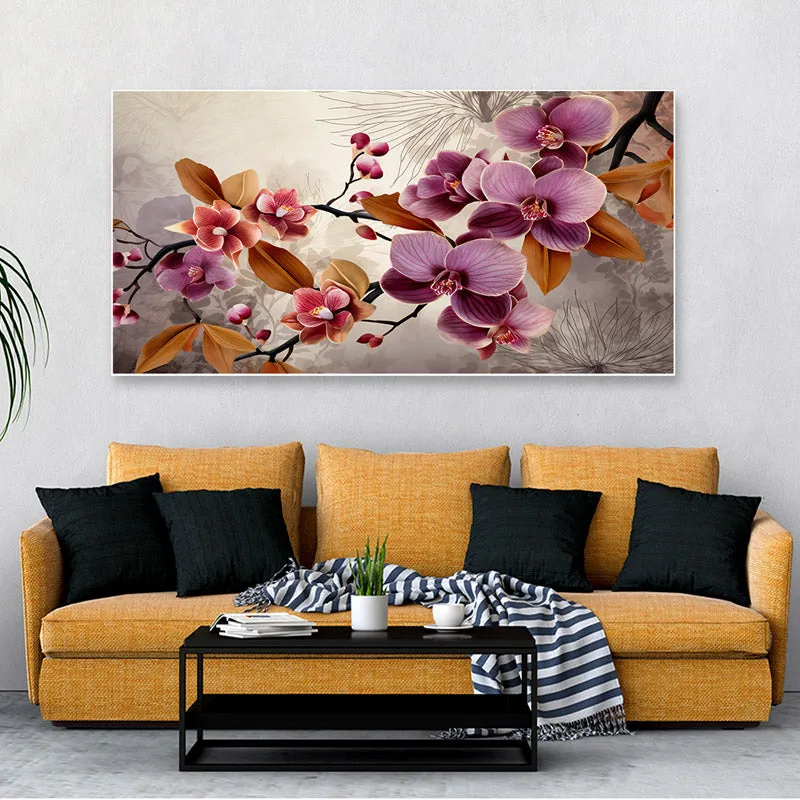 Adeline Flora Wall Painting media 5