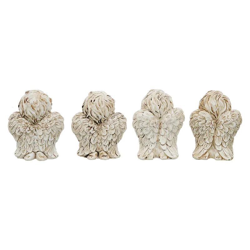Seraphim Quartet Resin Figurine - Set Of Four media 5