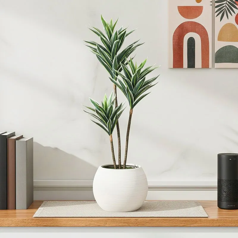 Eternal Verdure Artificial Plant With Black Plastic Pot media 1