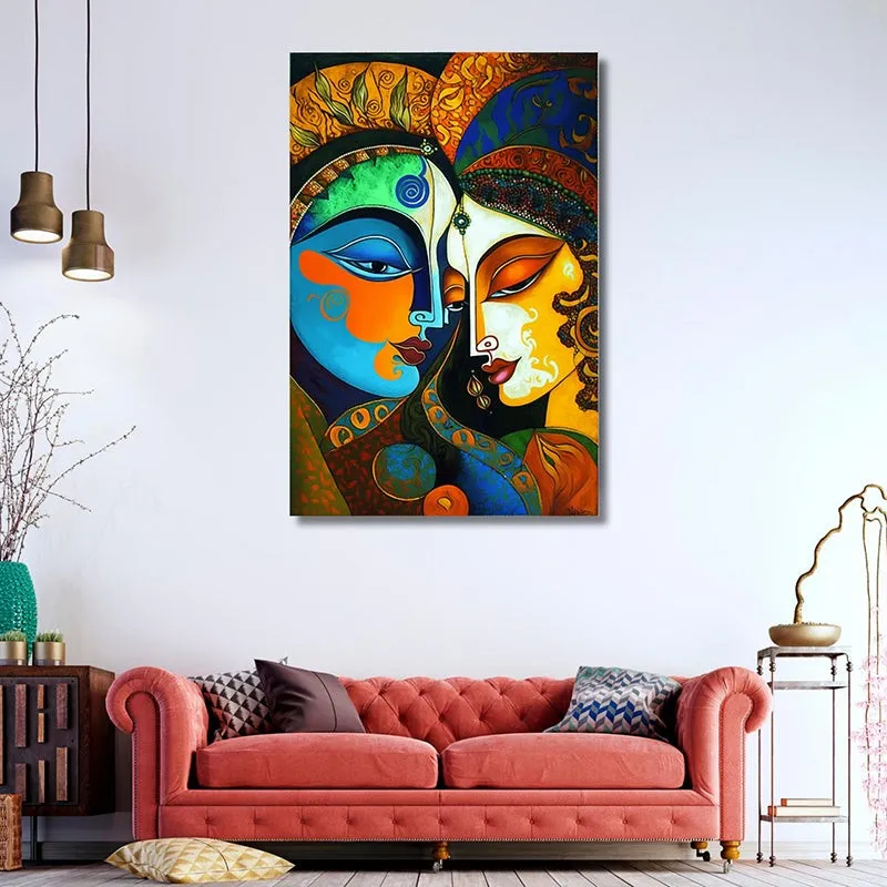 Vibrancy Of Love Wall Painting media 1