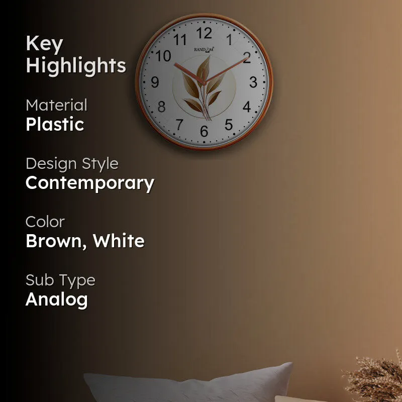 Calendar Spark Analog Wall Clock media 2