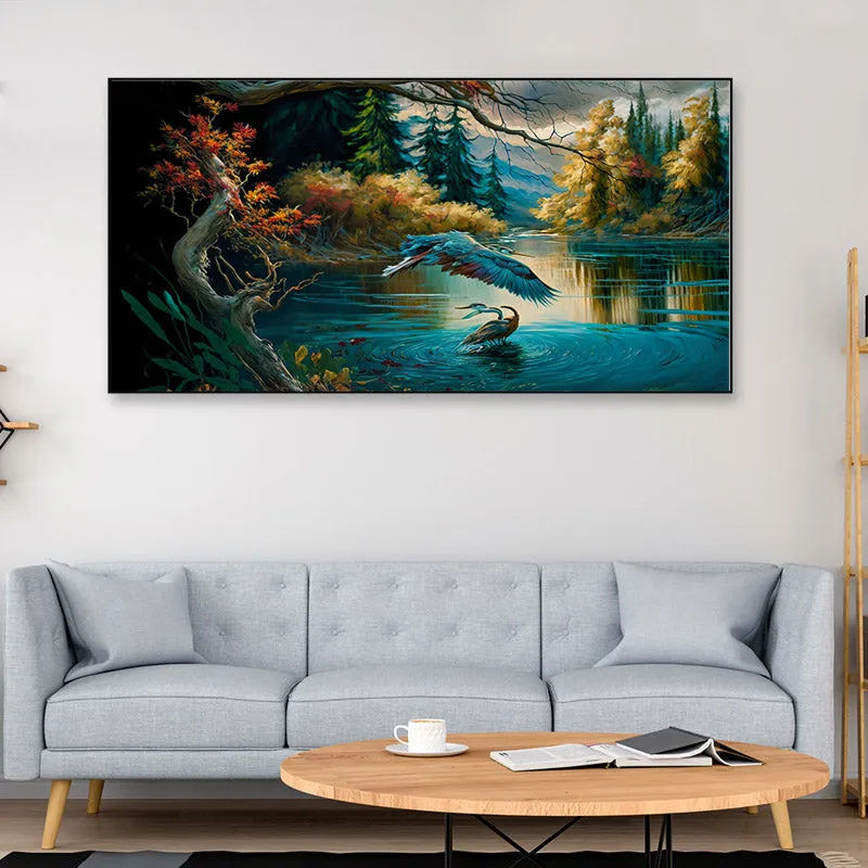 Twilight Panorama Wall Painting media 3