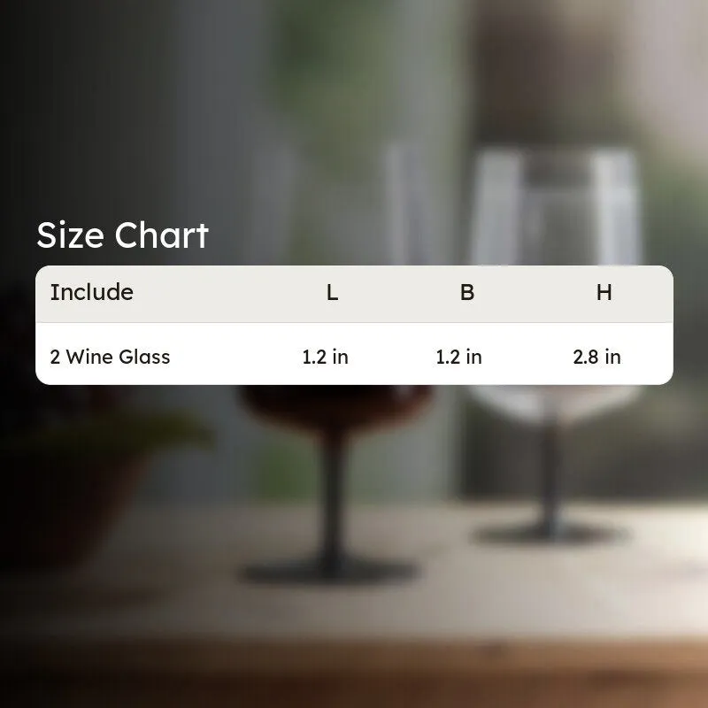 Vino Noir Wine Glasses (380 mL Each) - Set Of Two media 10