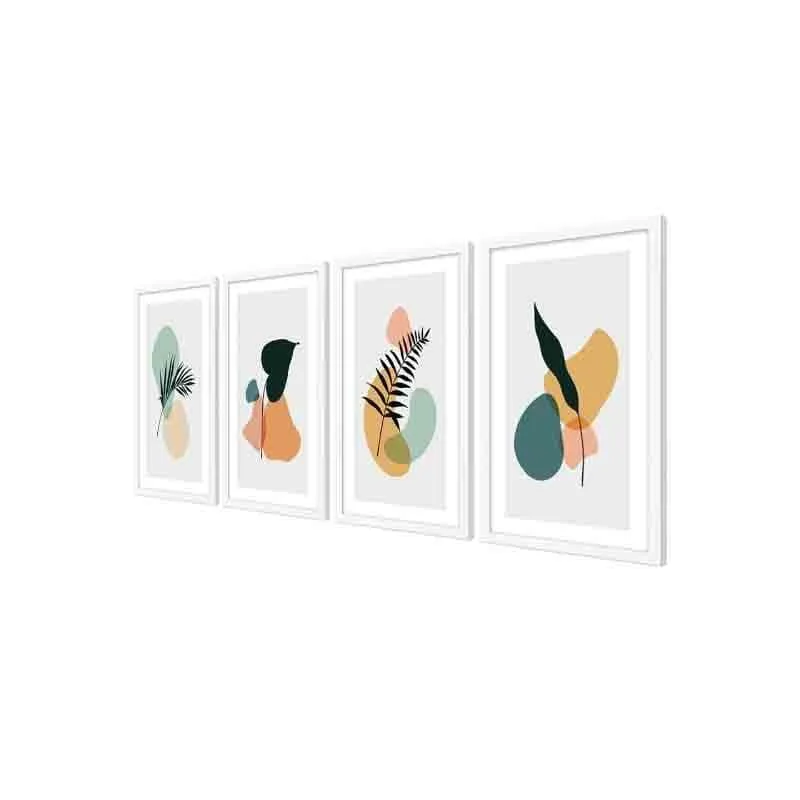 Individuality Poly Canvas Wall Art - Set Of Four media 4