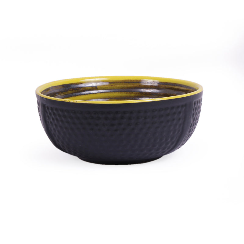 Kashi Serving Bowl (Black/1.5L/1L/600 mL) - Set Of Three media 5