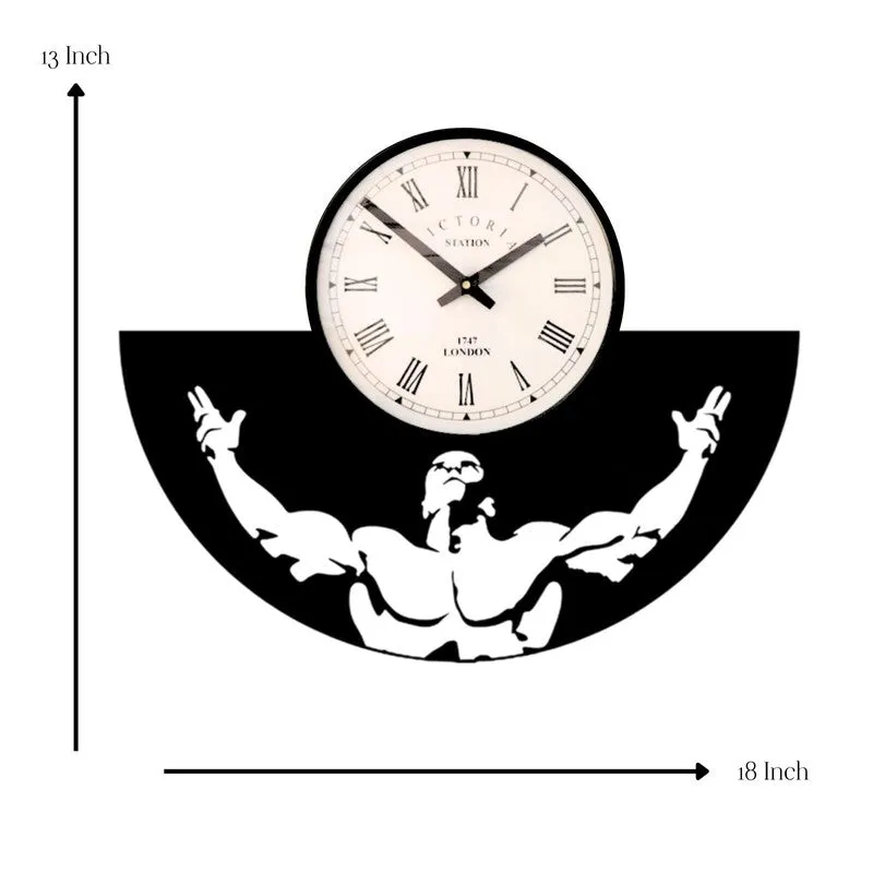 Bold Craft Steel Analog Wall Clock media 7