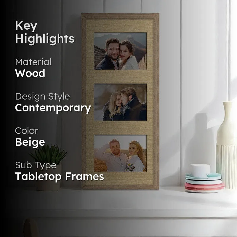 Cherish Collage Photo Frame - Beige media 2