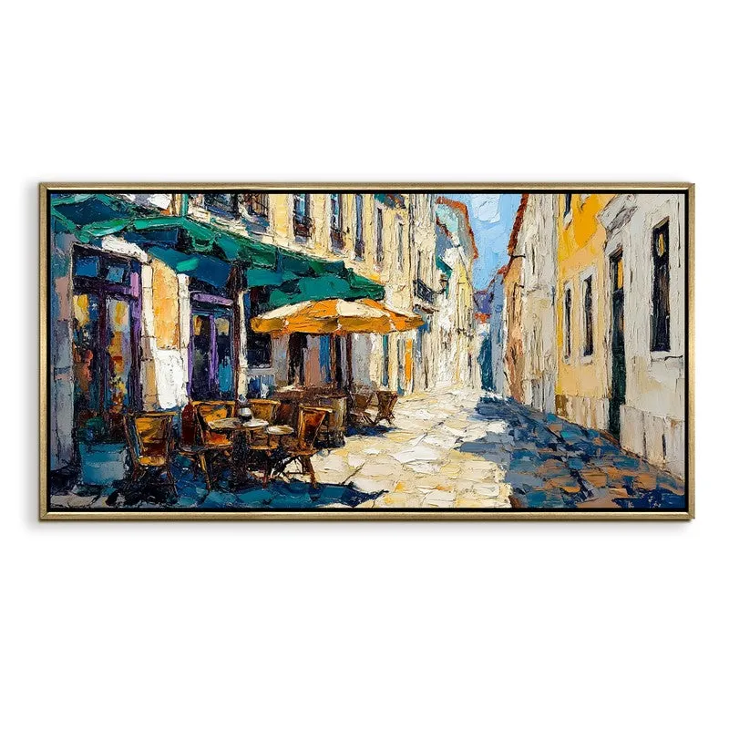 Solstice Canvas Wall Painting With Frame media 3