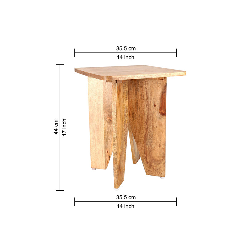 Timber Rest Mango Wood Side Table media 9
