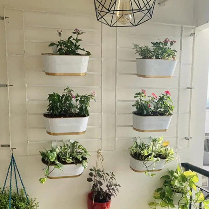 Emelie White Planter - Set Of Six media 3
