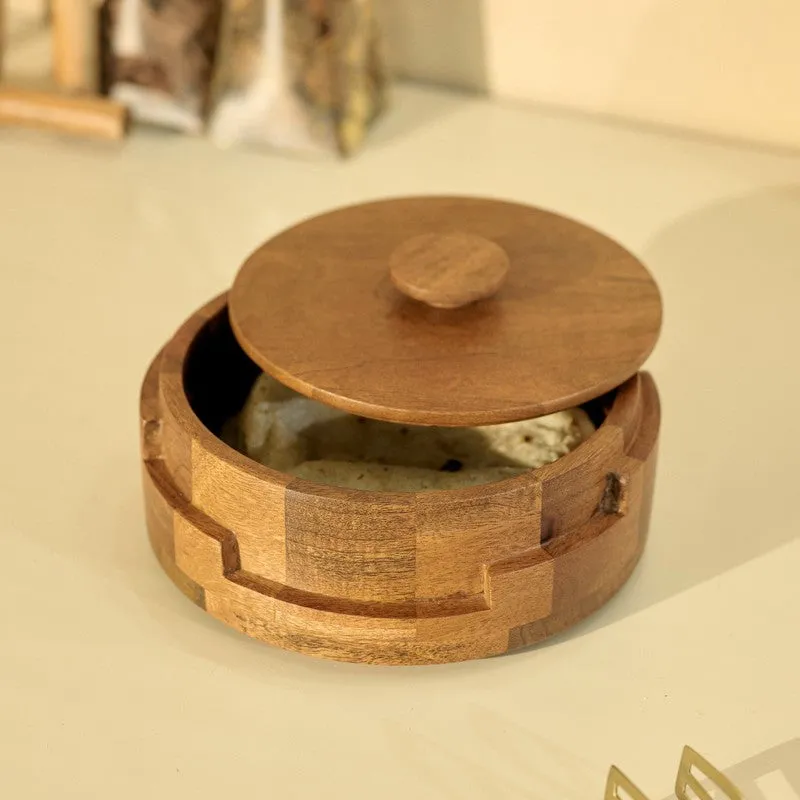 Mosaic Wooden Roti Box media 3