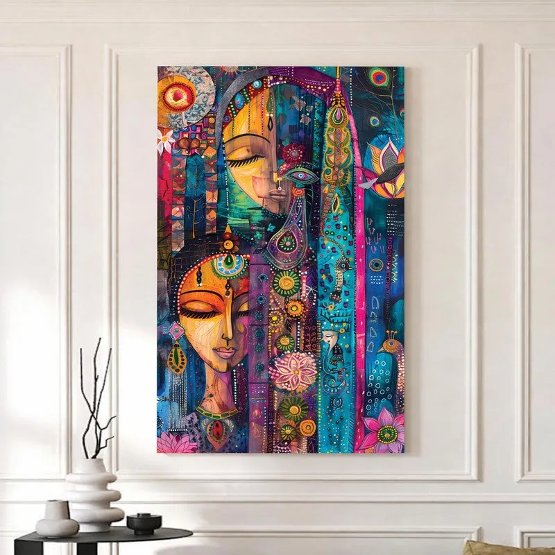 Abstract Persona Canvas Wall Art media 5