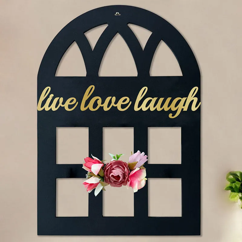 Laugh Love Love MDF Wall Accent media 1