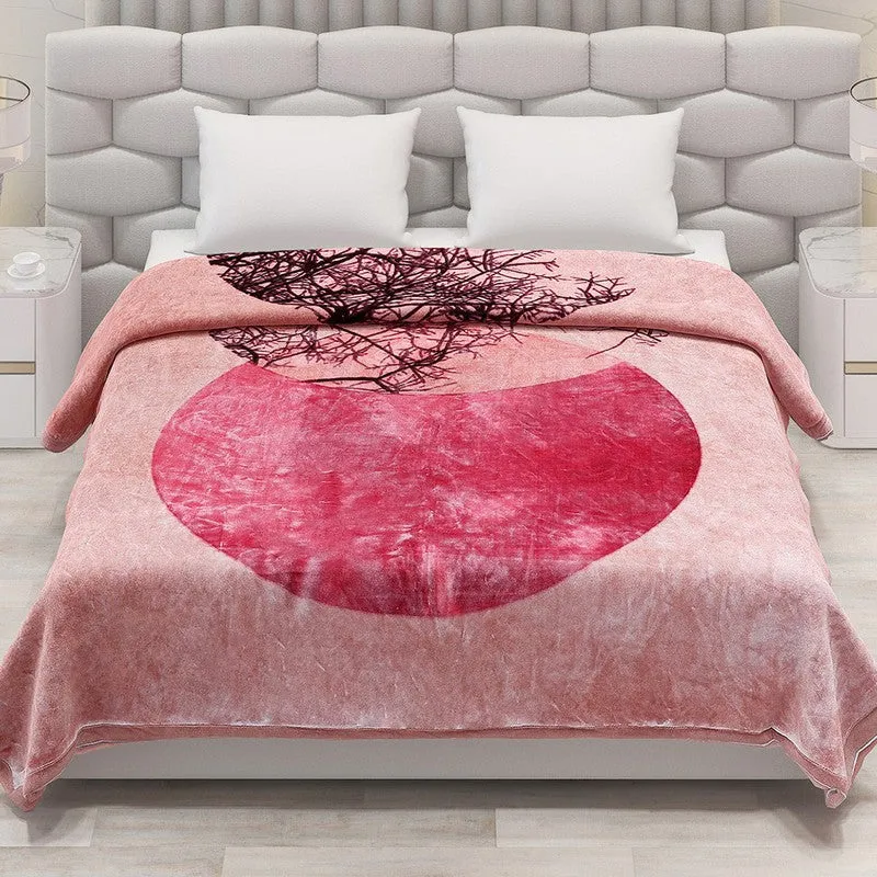Monte Carlo Autumn Embrace Blanket (Pink)- 600 GSM media 4