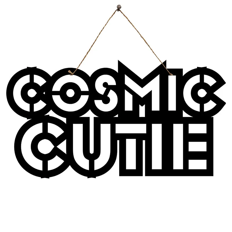 Cosmic Cutie Mild Steel Wall Accent media 3