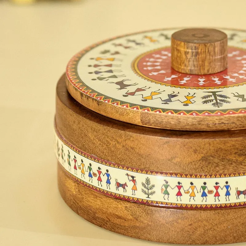 Gatha Wooden Roti Box media 8