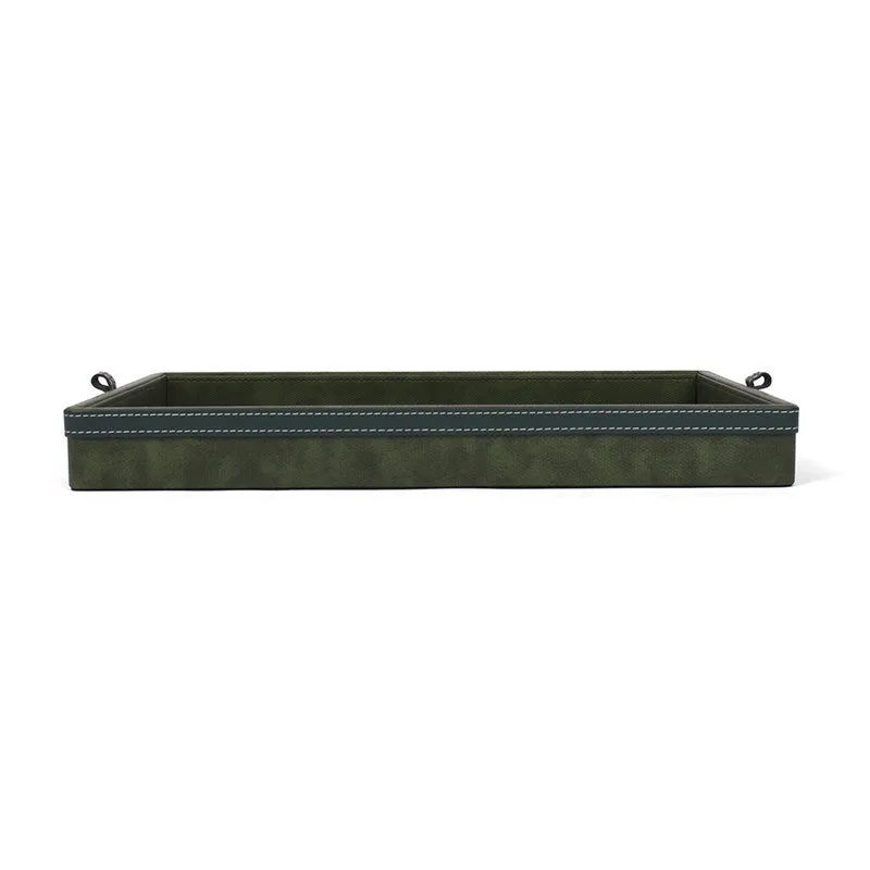 Elara Dote Serving Tray (Green) - Set Of Two media 4