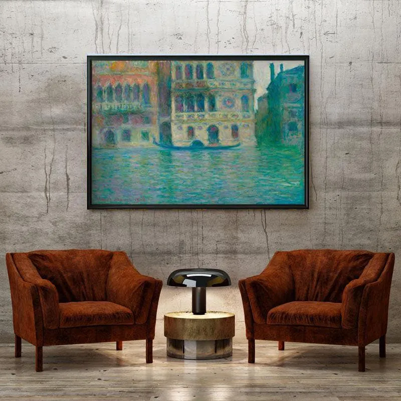 Venice, Palazzo Dario By Claude Monet - Black Frame media 4