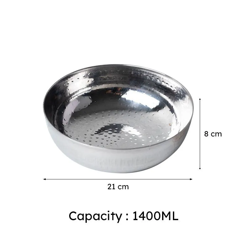 Dip Deep Hammered Kadhai - 1400 mL media 7