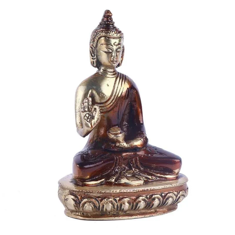 Divine Brass Budha Idol media 3