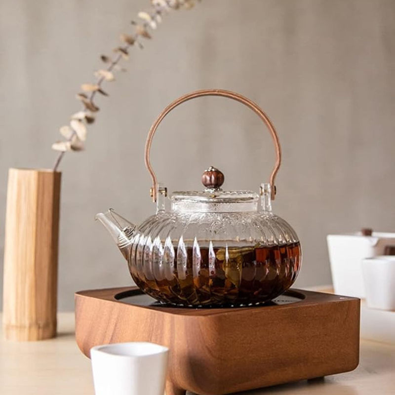 Resivio Borosilicate Glass Tea Pot - 900 mL media 5