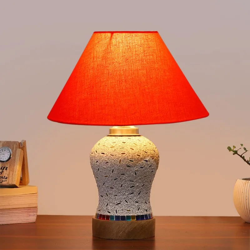 Halvra Wooden Table Lamp - Multicolor media 2