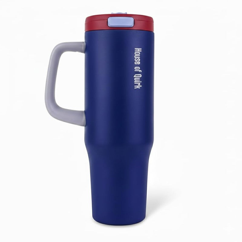 AuraGrip Stainless Steel Tumbler (1200 ML) - Blue media 3
