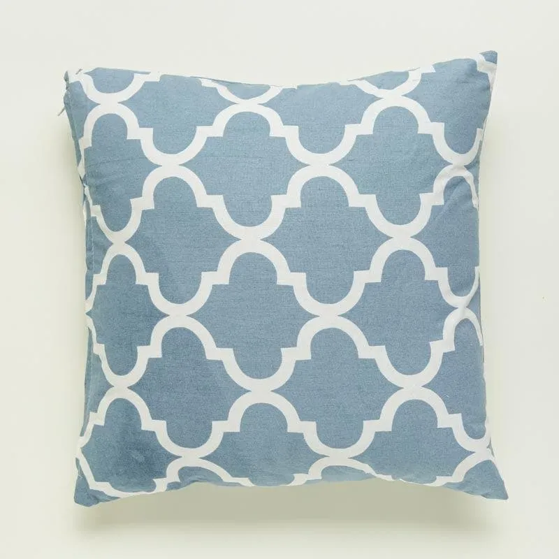 Fleur-Is Cushion Cover (Blue) - Set Of Two media 3