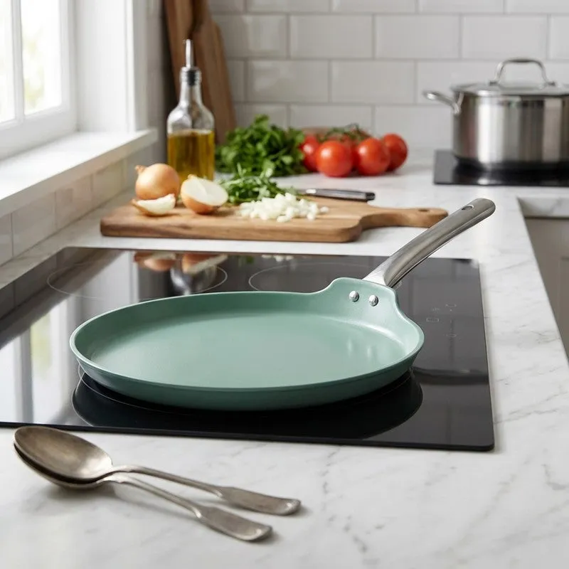 Salford Fryvora Ceramic Dosa Tawa - 28 cm media 1