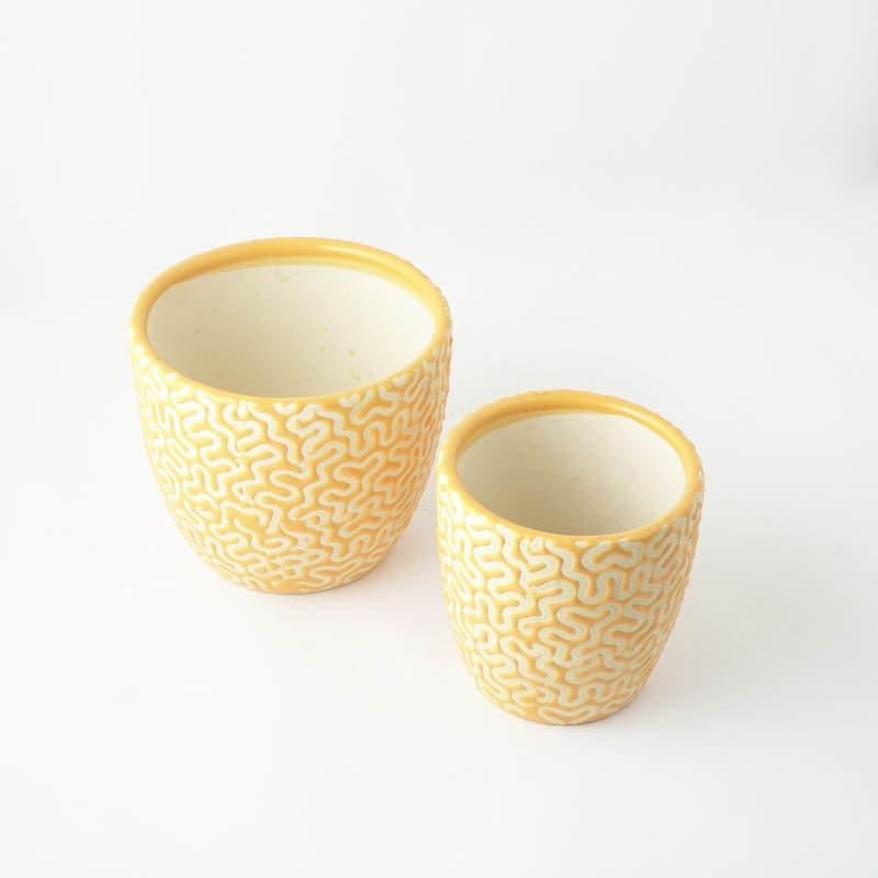 Magic Maze Planter (Yellow) - Set Of Two media 6