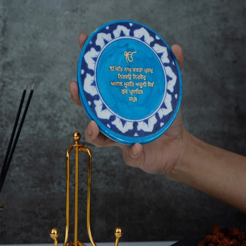 Onkar Mantra Handcrafted Ceramic Showpiece media 4