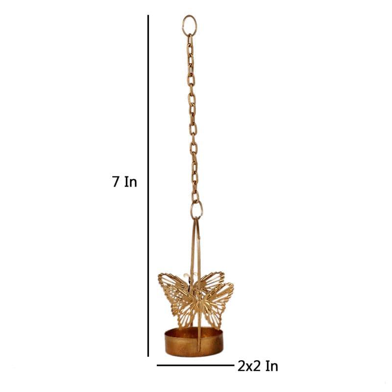 Titli Hanging Tealight Candle Holder - Set Of Four media 6