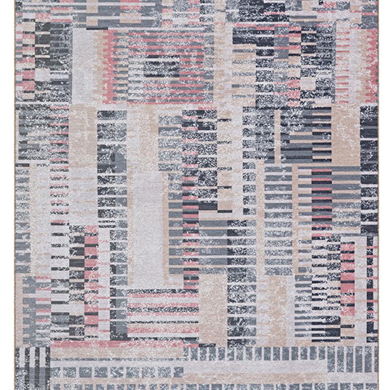 Mila Abstract Carpet - Grey media 4