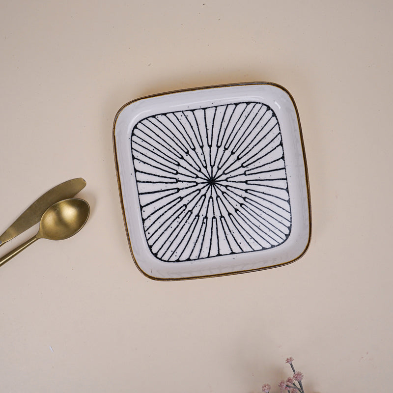 Jimo Square Snack Plate - Set Of Two media 5