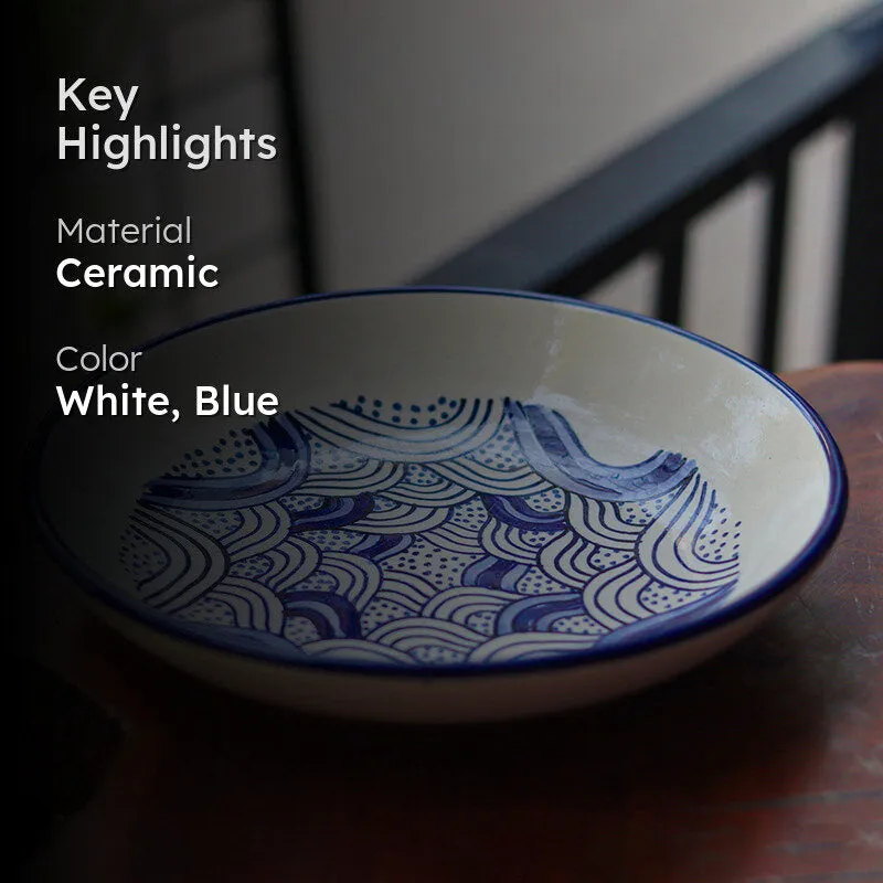 Alberto Ceramic Pasta Plate media 2