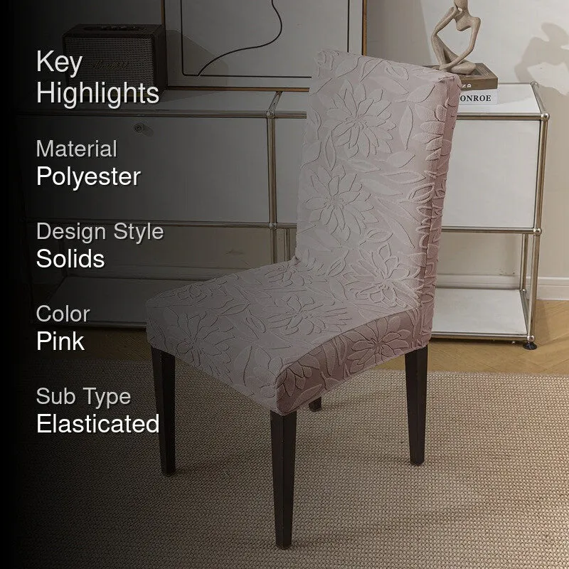Serena Chair Cover - Soft Pink media 2