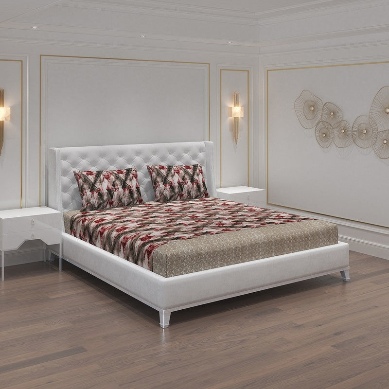 Monte Carlo Abstrangle Bedsheet - 120 GSM