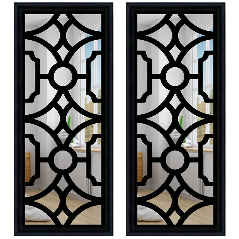 Persian Motif Decorative Wall Mirror - Set Of Two media 6