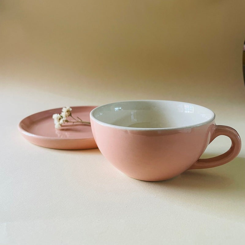 Carsten Cup & Saucer (Pink) - 240 ML media 4