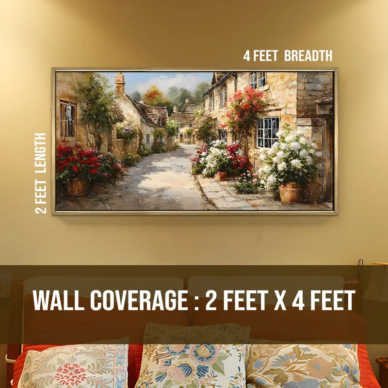 Flower Valley European Cottage Wall Art media 8